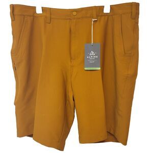 NWT ALPINE Design Trailhead Tech Hiking Polyester Stretch Sz 42 Mens Shorts